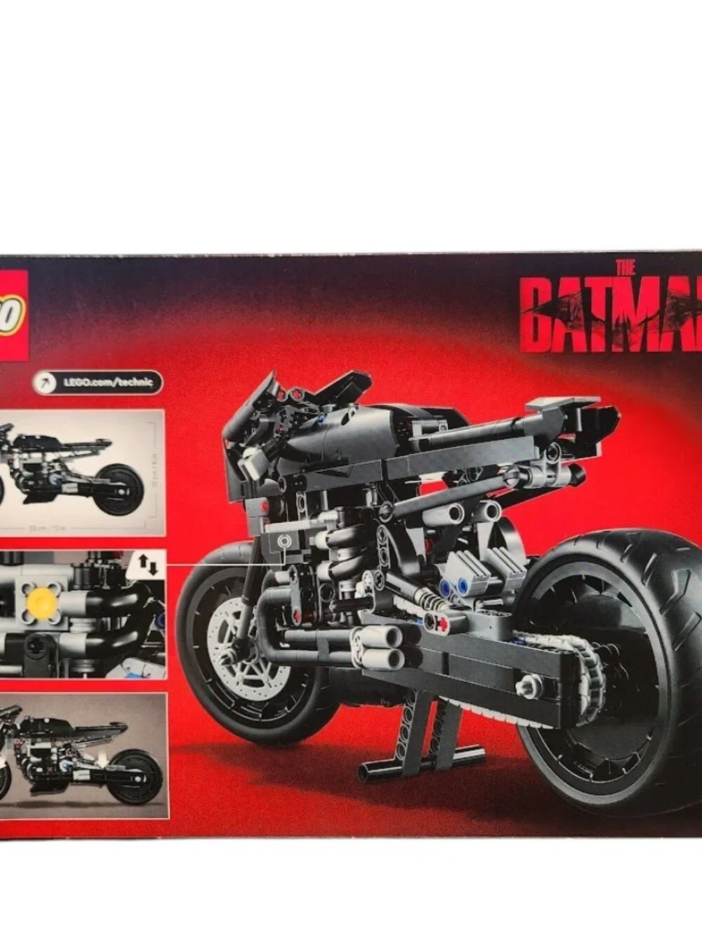 NEW LEGO Technic Batman BATCYCLE Set 42155 Motorcycle Collectible Toy Model Buil